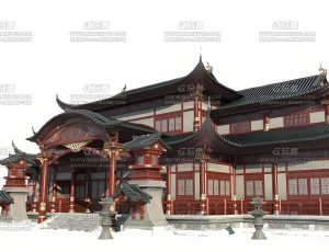 Blender模型—影视级中国古代建筑77