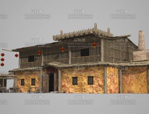 Blender模型—影视级中国古代建筑78