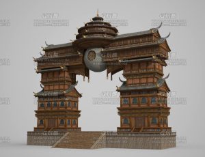 Blender模型—影视级中国古代建筑79