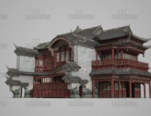 Blender模型—影视级中国古代建筑80