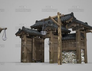 Blender模型—影视级中国古代建筑85