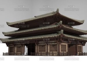 Blender模型—影视级中国古代建筑86