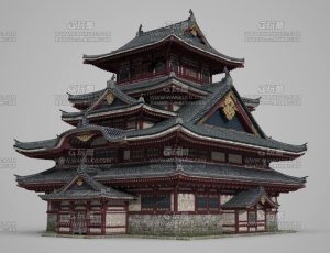 Blender模型—影视级中国古代建筑98