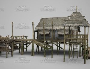 Blender模型—影视级中国古代建筑100