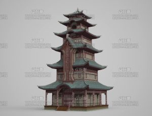 Blender模型—影视级中国古代建筑102