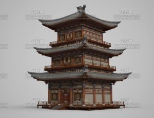 Blender模型—影视级中国古代建筑103