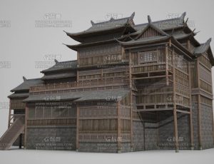 Blender模型—影视级中国古代建筑95