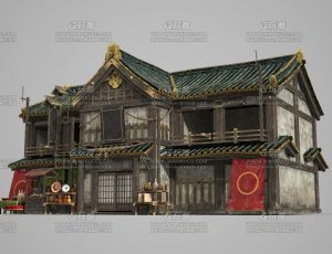 Blender模型—影视级中国古代建筑96