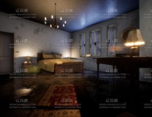 鬼屋庄园Blend项目源文件