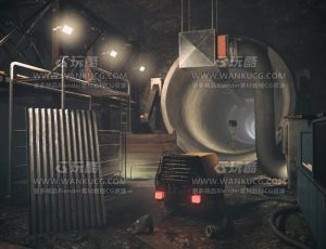 科技维修隧道矿洞Blend项目源文件