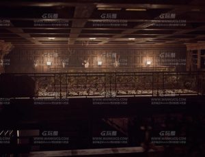 夜晚神秘图书馆Blend项目源文件