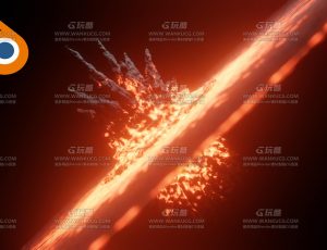 宇宙星云爆炸动画Blend项目源文件