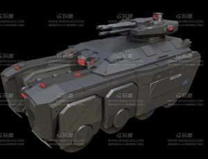 轻型机甲坦克Blend模型