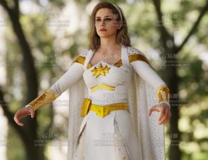 女超人星光Blend模型