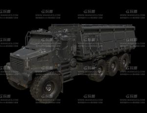 武装特种部队运输车Blend模型