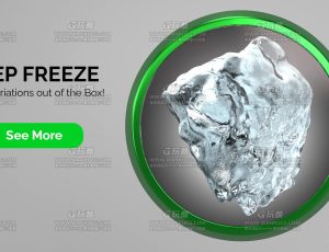 C4D程序化冰块插件预设