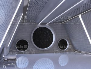 科技太空望窗室Blend项目源文件