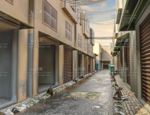 老旧平民区街道Blend项目源文件