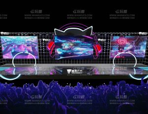 猫耳音乐舞台Blend项目源文件