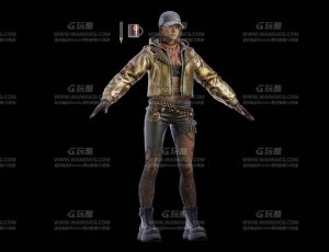 铁拳8女格斗家Blend模型