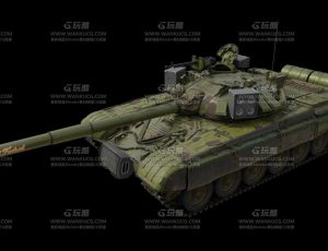 1979T-72A坦克Blend模型