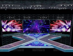 x形舞台Blend项目源文件