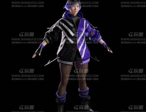 铁拳8蕾娜Blend模型