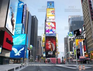 美国纽约路透社高精度大城市Blend项目源文件