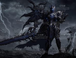 蓝光恶魔王Blend模型