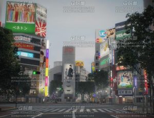 日本东京涩谷区Blend项目源文件