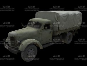 士兵运输车Zil150Blend模型