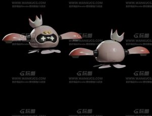 无人机机器人Blend模型