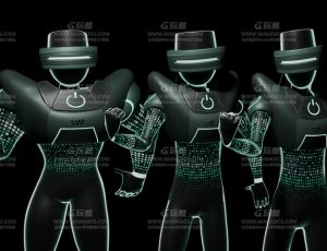 舞动机器人Blend模型