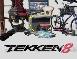 铁拳8装备道具模型包Blend资产库