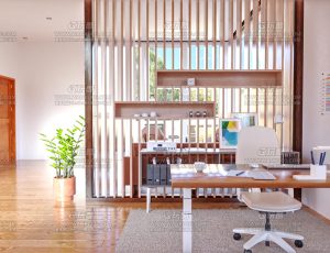 个人清新办公室Blend项目源文件