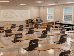 高中音乐教室课堂Blend项目源文件