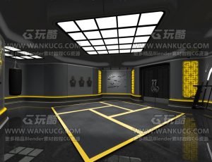 练武武馆Blend项目源文件