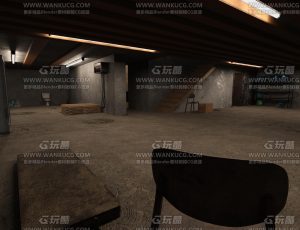 地下关押室Blend项目源文件