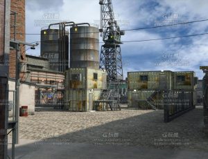 科技工业工厂Blend项目源文件