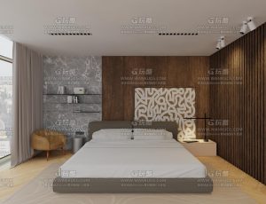 普通简陋卧室卧房Blend项目源文件