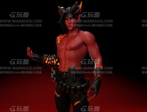 恶魔王子Blend模型