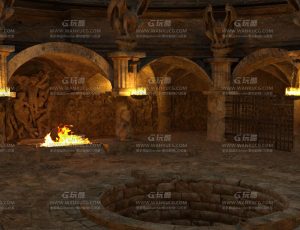 死亡地牢Blend项目源文件