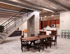 大型客厅卧室房Blend项目源文件