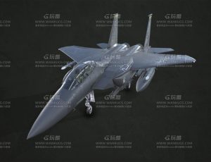 格拉斯F-15E攻击鹰战舰Blend模型
