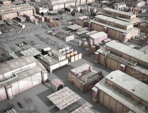 工业场景模型包Blend资产库