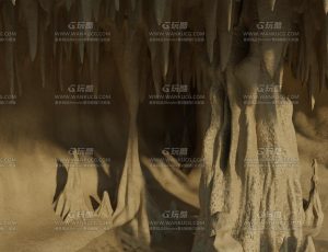 钟乳石洞Blend项目源文件