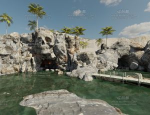 恶魔峡谷海岸Blend项目源文件