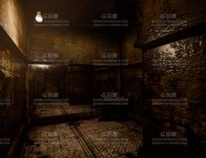 昏暗地牢关押室Blend项目源文件