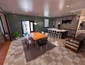 富商现代宽敞大套房Blend项目源文件