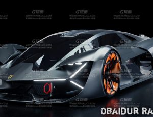 兰博基尼Terzo MillennioBlend模型